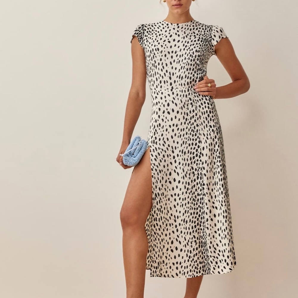 Reformation Gavin Dress - Cheetah